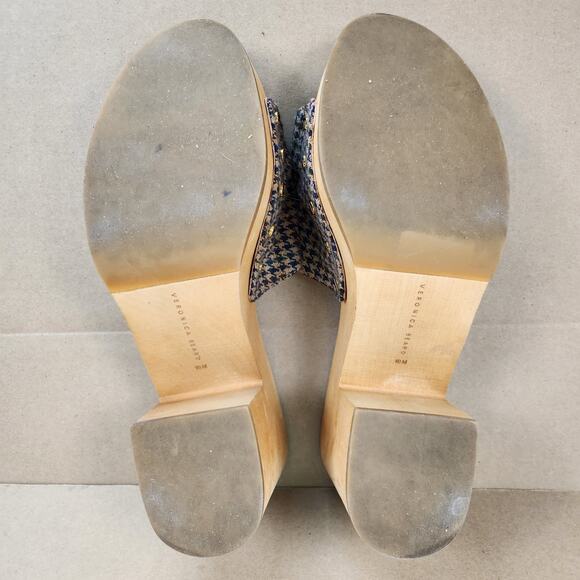 Veronica Beard Hannalee Platform
Sandal Women’s SZ 10M Hazelwood Houndstooth - Picture 10 of 16